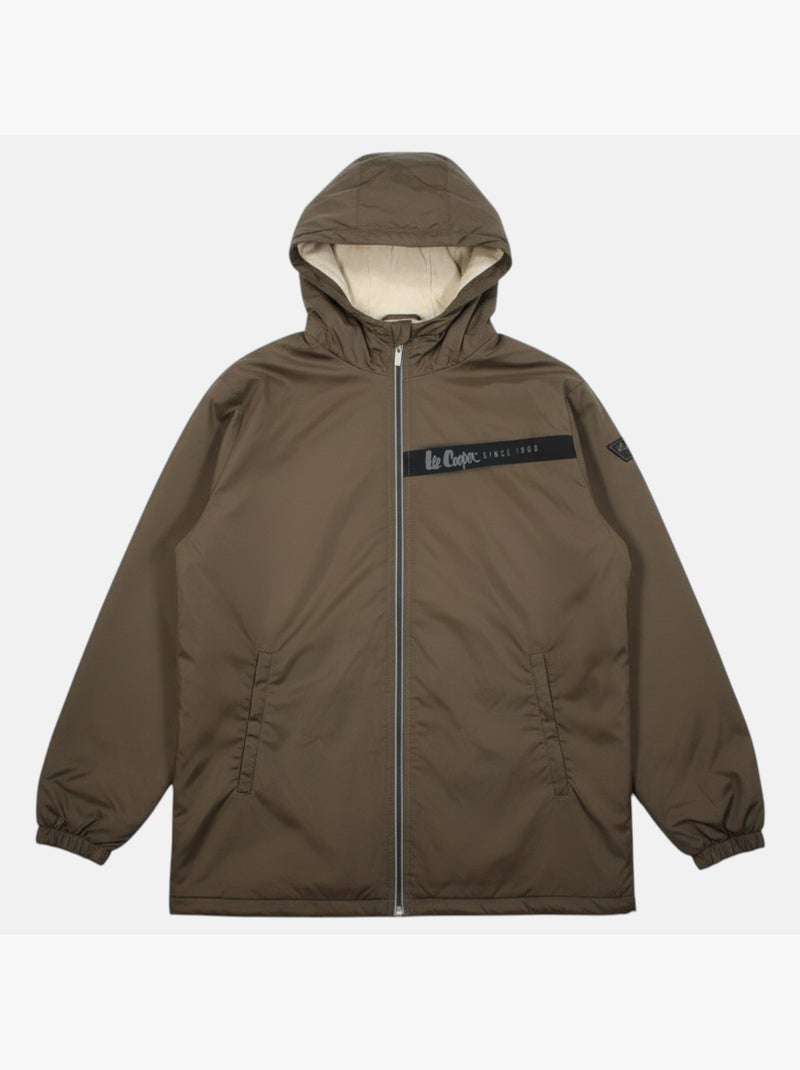 Lee cooper - parka homme Kaki - Kiabi