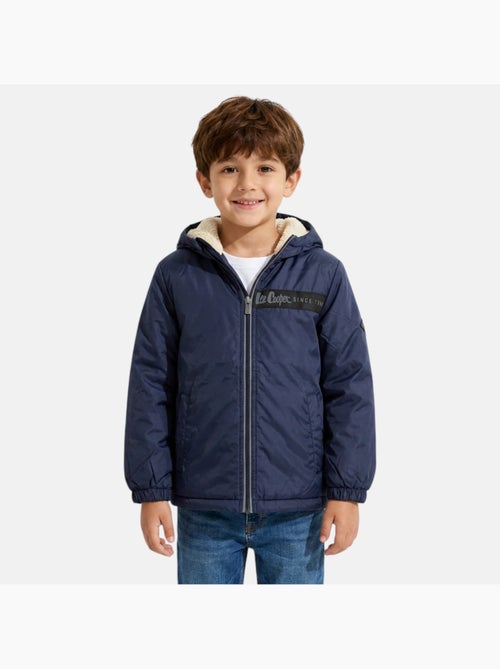 Lee cooper - parka matelassée zippée à capuche - Kiabi