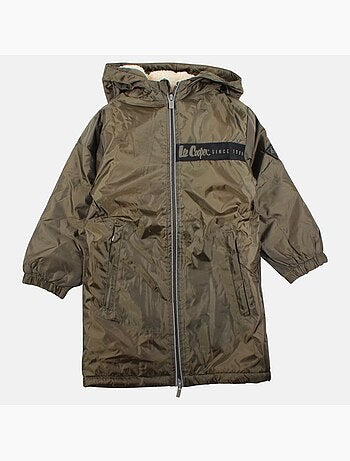 Lee cooper - parka matelassée zippée à capuche