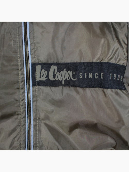 Lee cooper - parka matelassée zippée à capuche - Kiabi