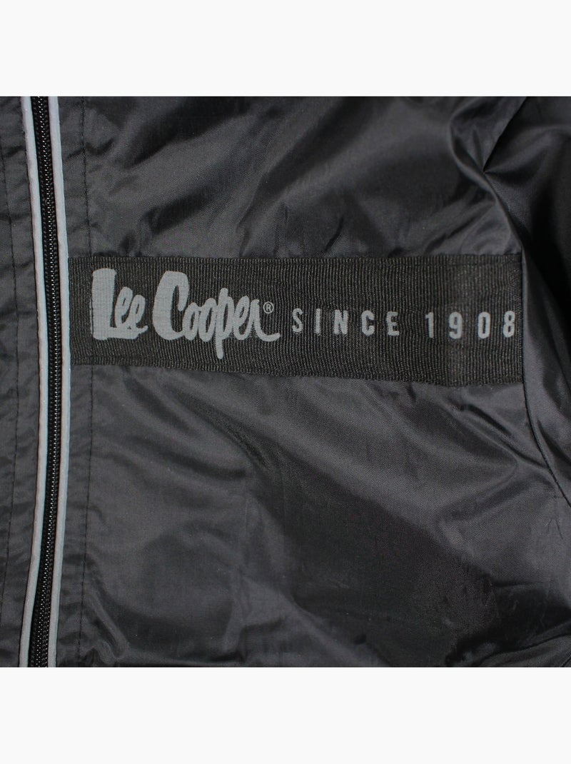 Lee cooper - parka matelassée zippée à capuche Noir - Kiabi