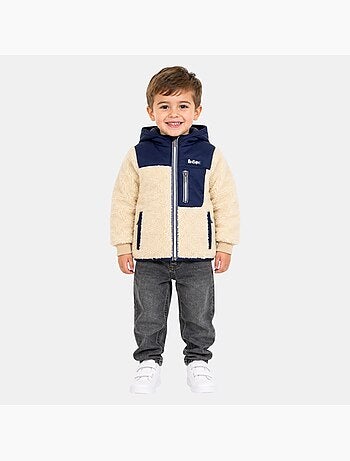 Lee cooper - parka zippée à capuche avec poche poitrine