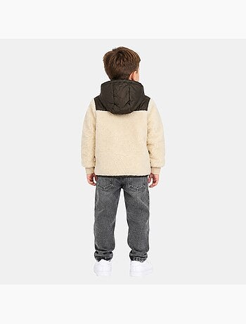 Lee cooper - parka zippée à capuche avec poche poitrine