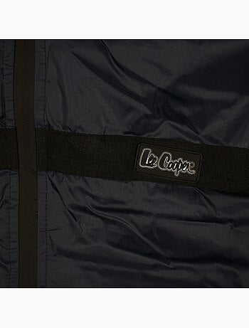 Lee cooper - parka zippée à capuche bordée de fausse fourrure
