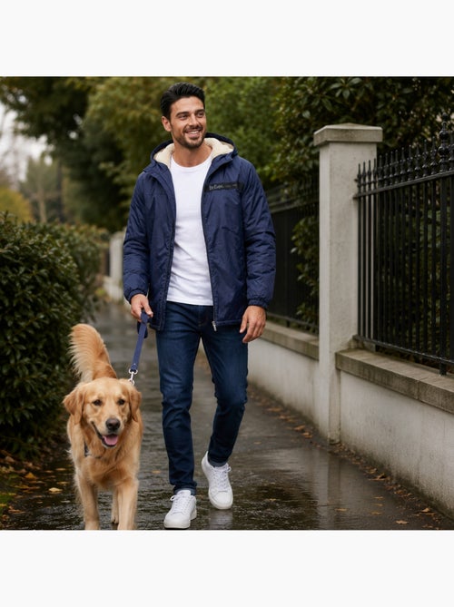 Lee cooper - parka zippée à capuche, coupe mi-longue et poches latérales - Kiabi Lee cooper - parka zippée à capuche, coupe mi-longue et poches latérales - Kiabi