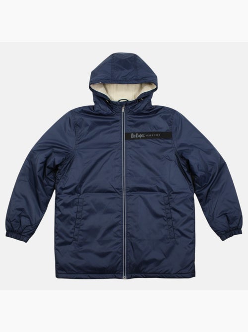 Lee cooper - parka zippée à capuche, coupe mi-longue et poches latérales - Kiabi Lee cooper - parka zippée à capuche, coupe mi-longue et poches latérales - Kiabi