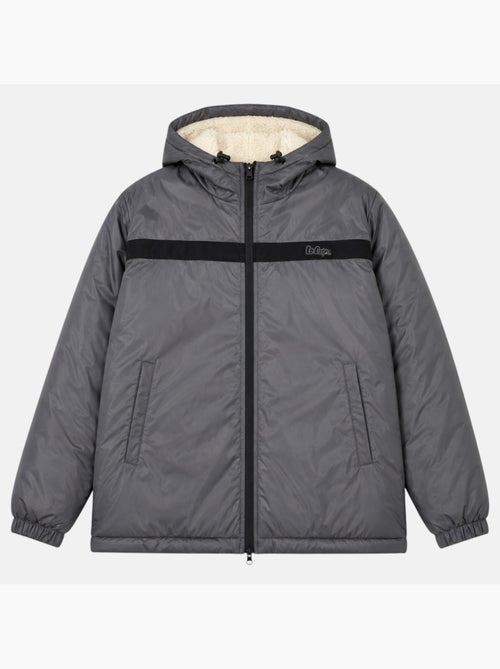 Lee cooper - parka zippée à capuche, poches zippées et capuche bordée de fausse fourrure - Kiabi Lee cooper - parka zippée à capuche, poches zippées et capuche bordée de fausse fourrure - Kiabi