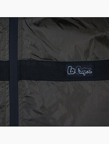 Lee cooper - parka zippée à capuche, poches zippées et capuche bordée de fausse fourrure
