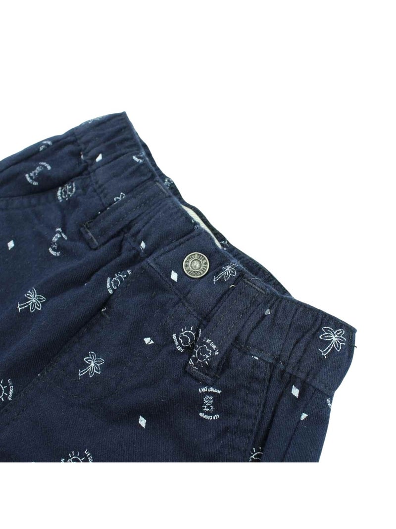 Lee Cooper - Polo avec son short à motifs assorti Bleu - Kiabi