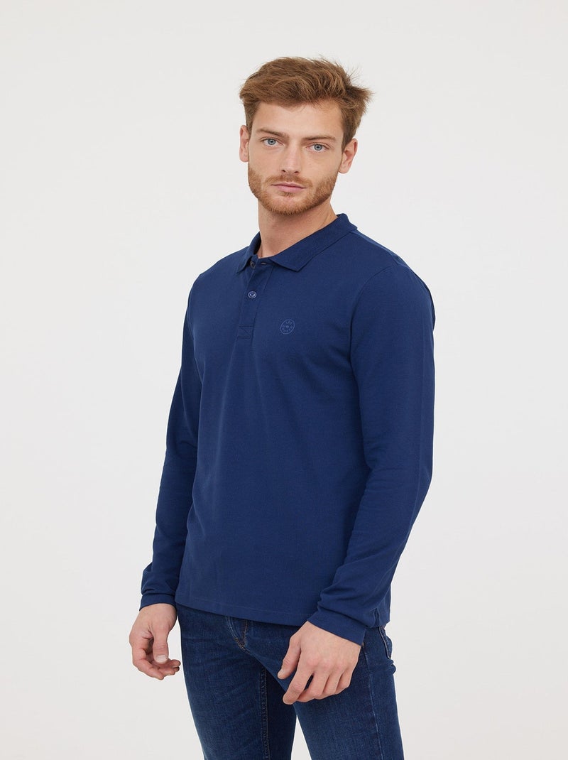 Lee Cooper - Polo BAKO Marine Bleu - Kiabi
