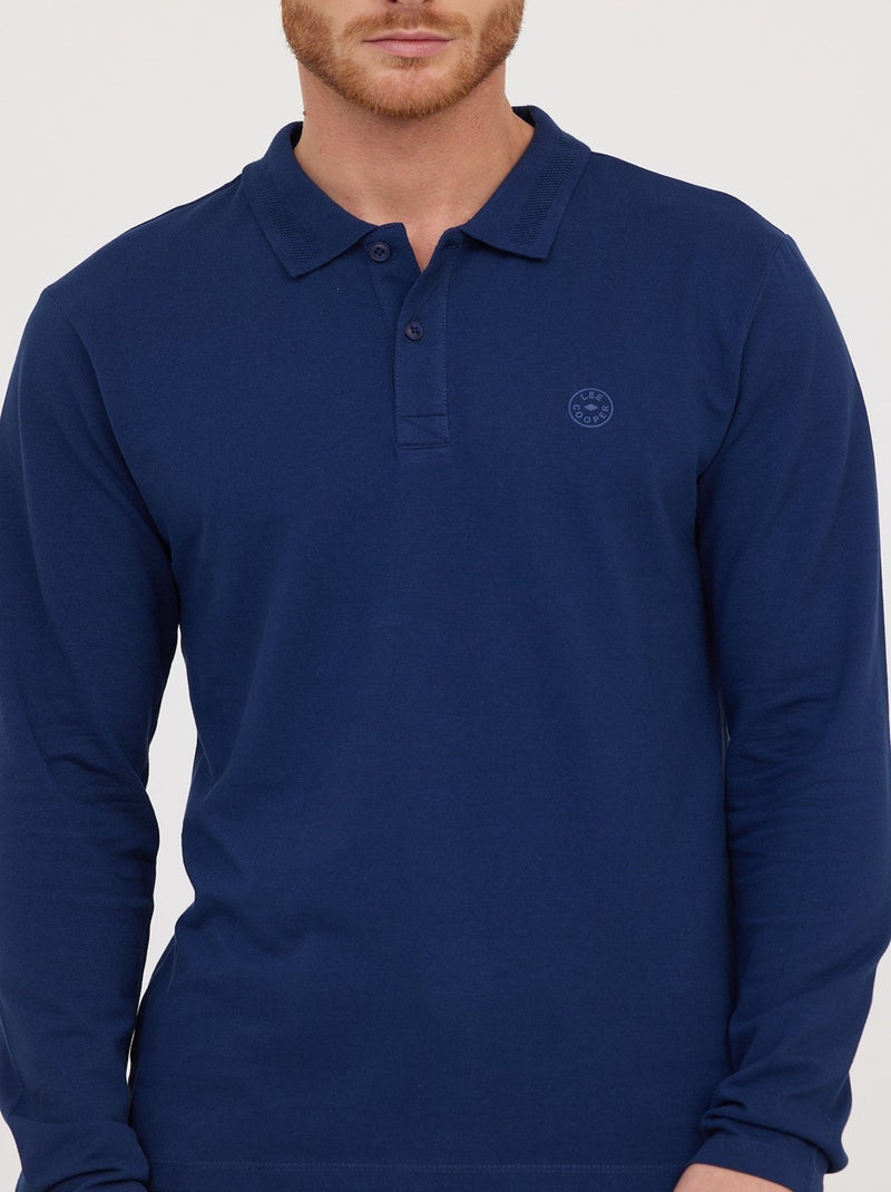 Lee Cooper - Polo BAKO Marine Bleu - Kiabi