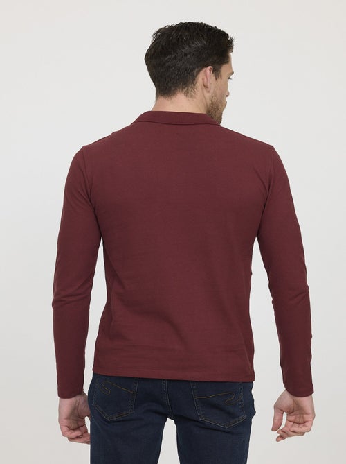 Lee Cooper - Polo BAKO ML Sangria - Kiabi