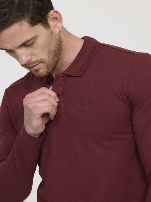 Lee Cooper - Polo BAKO ML Sangria - Kiabi