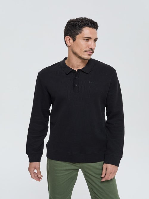 Lee Cooper - Polo Baldwin Black - Kiabi