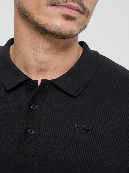 Lee Cooper - Polo Baldwin Black - Kiabi