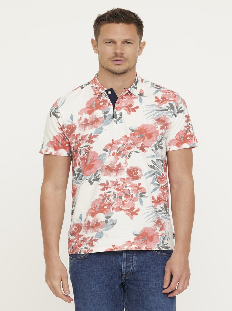 Lee Cooper - Polo BAON Ivory Beige - Kiabi