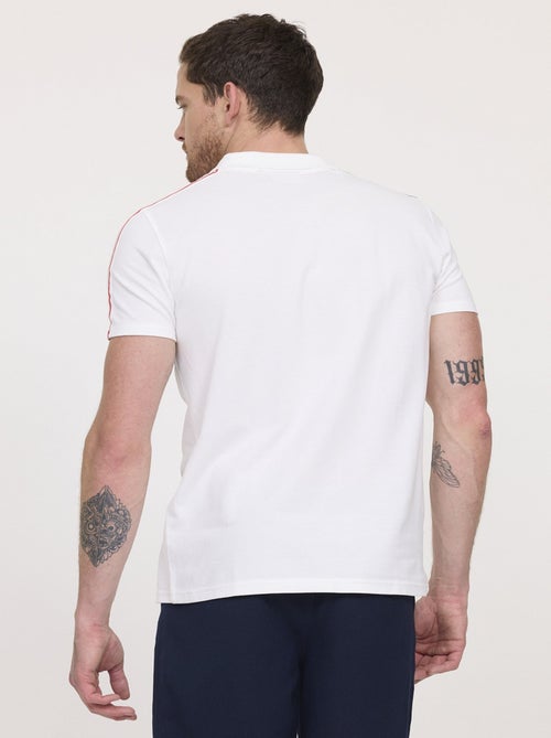 Lee Cooper - Polo BASSY Blanc - Kiabi