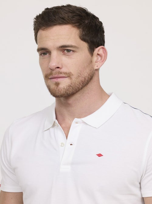 Lee Cooper - Polo BASSY Blanc - Kiabi