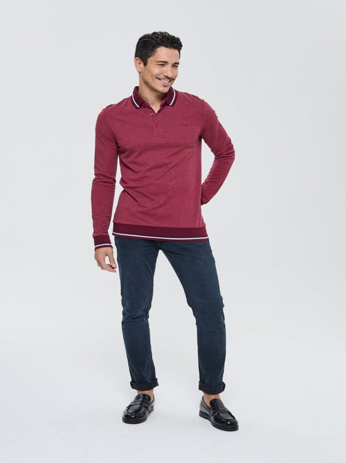Lee Cooper - Polo Belani Bordeaux - Kiabi