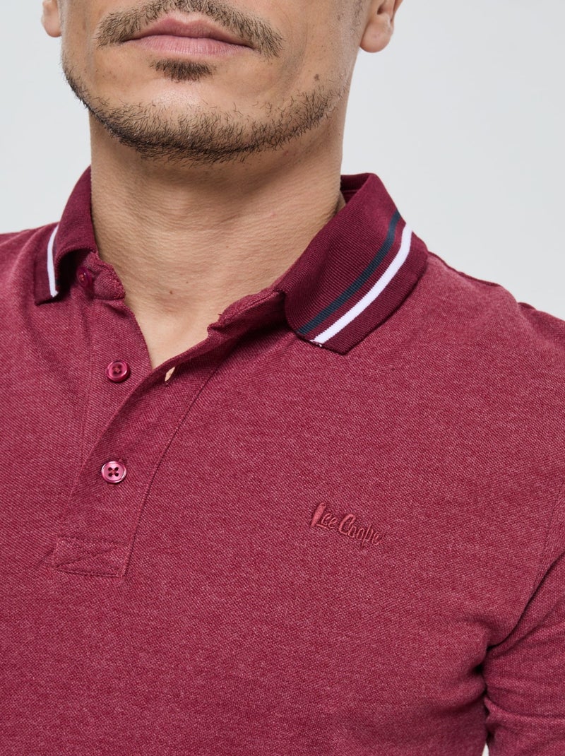 Lee Cooper - Polo Belani Bordeaux Bordeaux - Kiabi