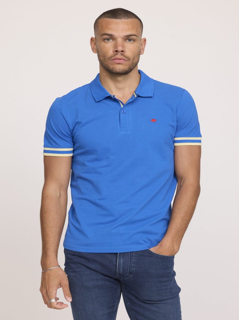 Lee Cooper - Polo BILOU Bleu roi Bleu roi - Kiabi