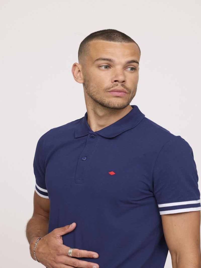 Lee Cooper - Polo BILOU Marine Bleu marine - Kiabi
