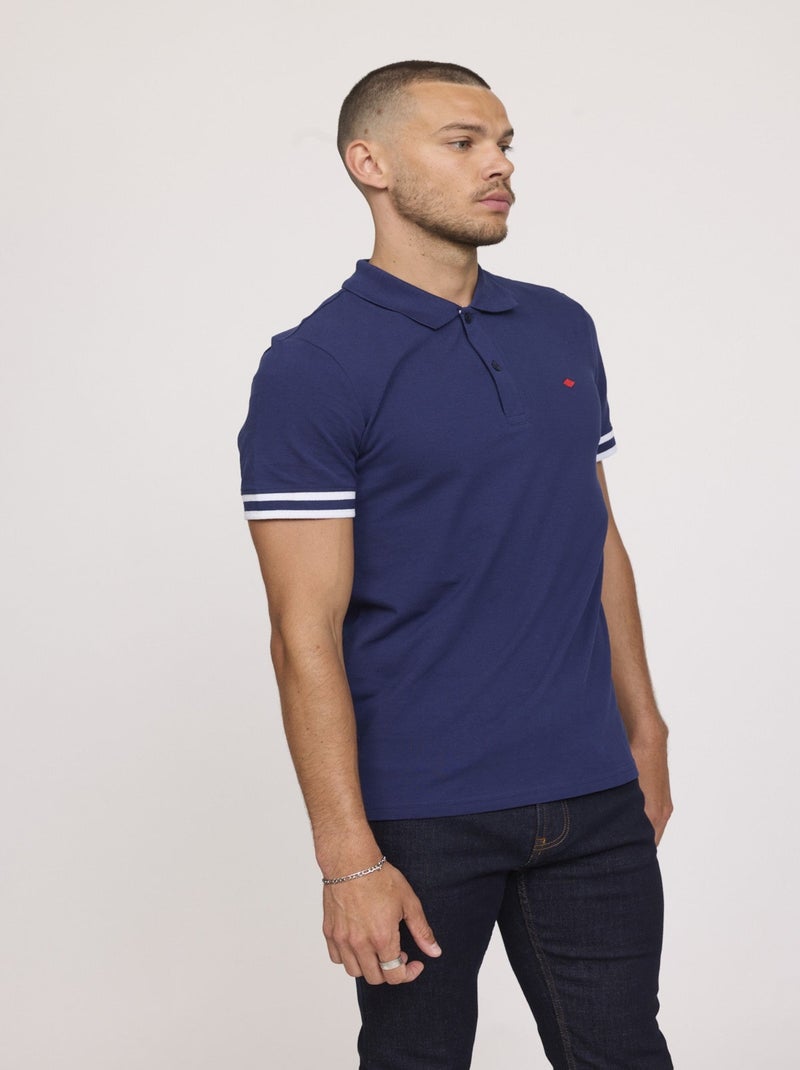 Lee Cooper - Polo BILOU Marine Bleu marine - Kiabi