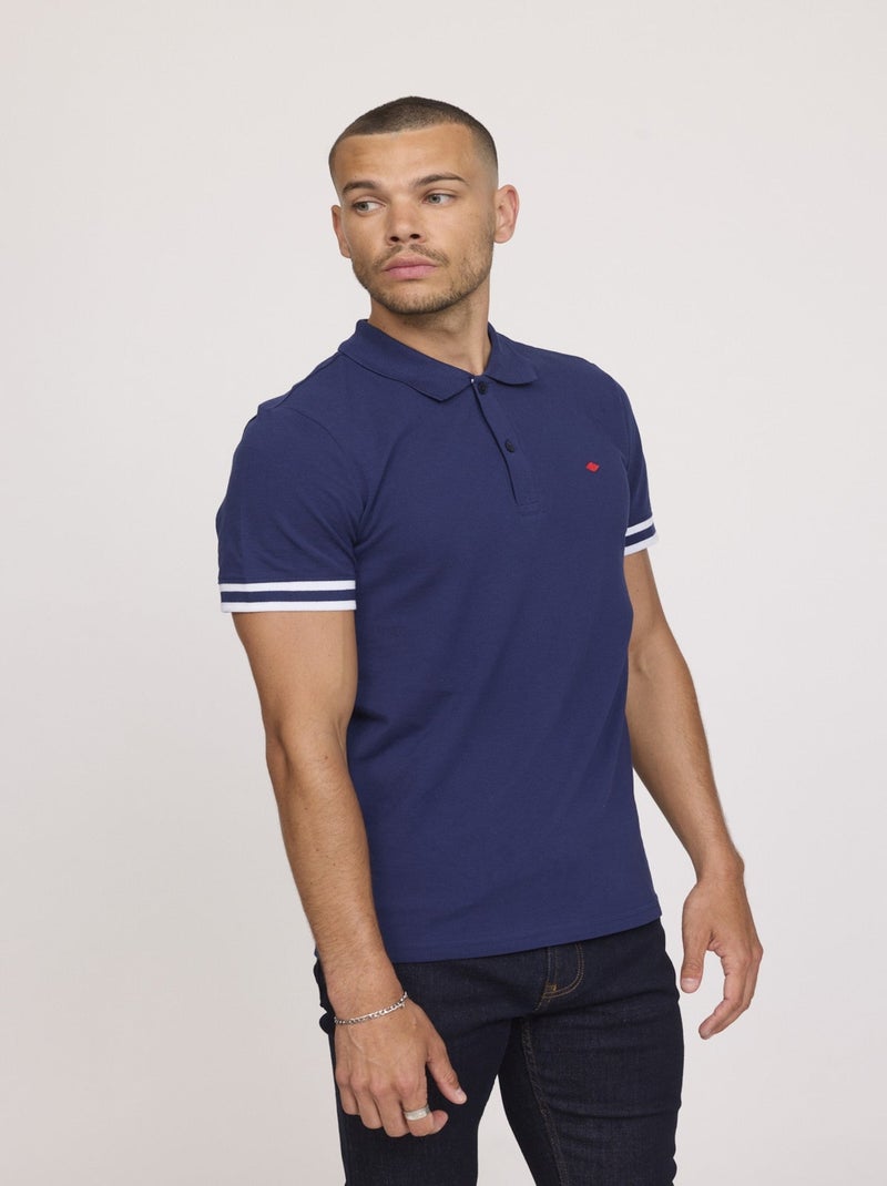 Lee Cooper - Polo BILOU Marine Bleu marine - Kiabi