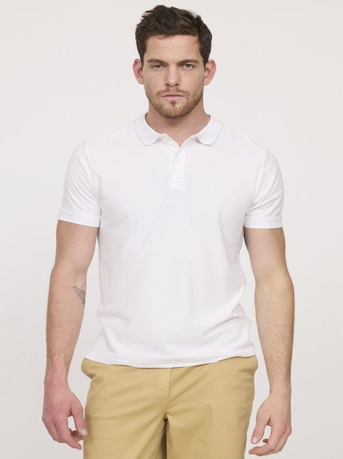 Lee Cooper - Polo BIPS Blanc - Kiabi