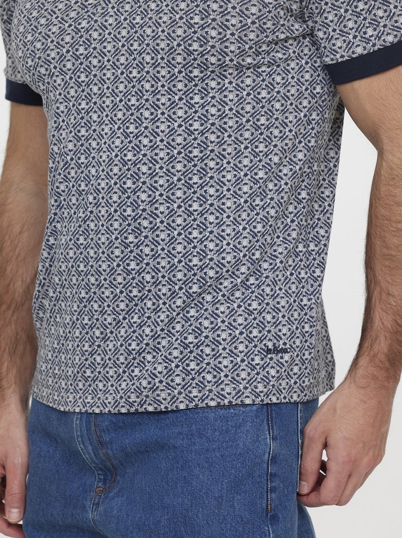 Lee Cooper - Polo BIRKO Etain Gris - Kiabi