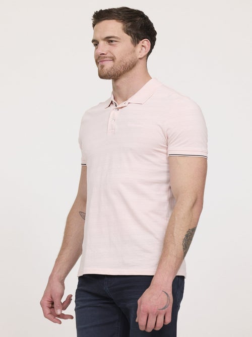 Lee Cooper - Polo BOB Rose Dragée - Kiabi