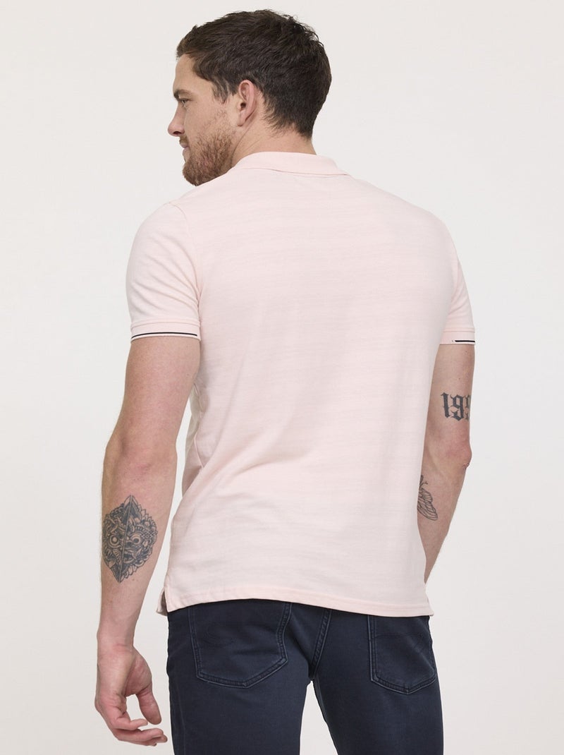 Lee Cooper - Polo BOB Rose Dragée Rose - Kiabi