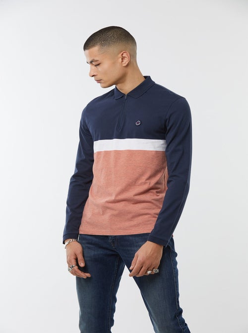 Lee Cooper - Polo BOREAL Navy - Kiabi