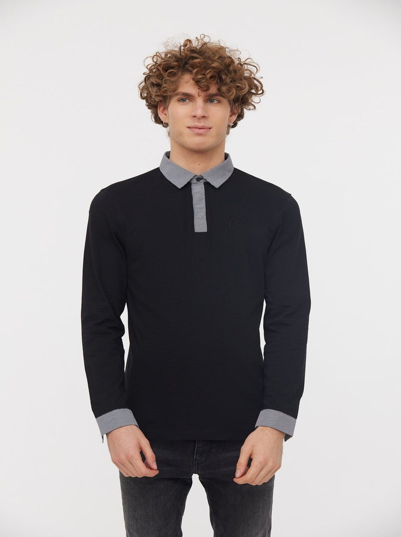 Lee Cooper - Polo BORNEAZ Noir Noir - Kiabi