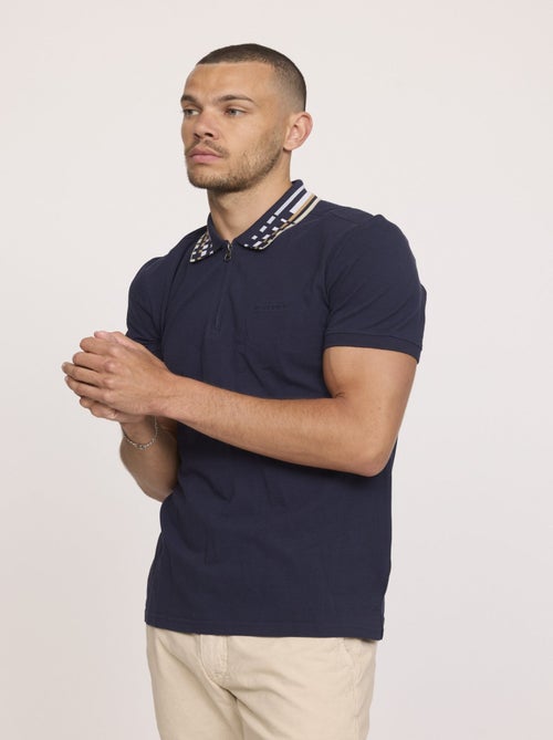 Lee Cooper - Polo BULAK Bleu marine - Kiabi