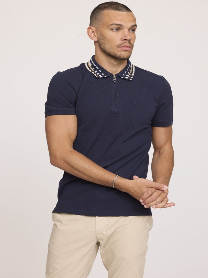 Lee Cooper - Polo BULAK Bleu marine Bleu - Kiabi