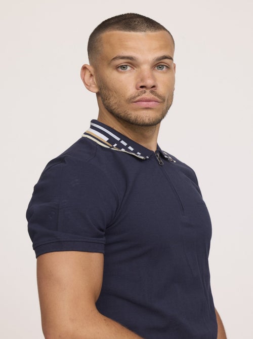 Lee Cooper - Polo BULAK Bleu marine - Kiabi