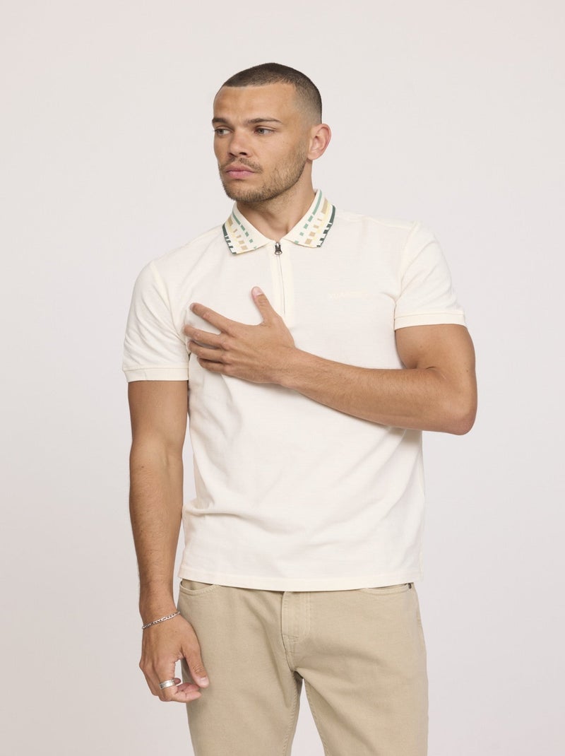 Lee Cooper - Polo BULAK Ivoire Ivoire - Kiabi