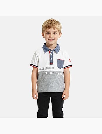 Lee Cooper - Polo garçon manches courtes