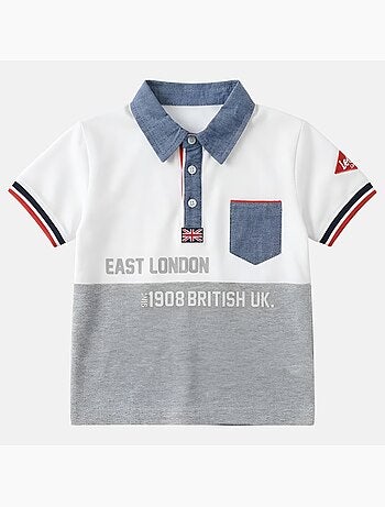 Lee Cooper - Polo garçon manches courtes