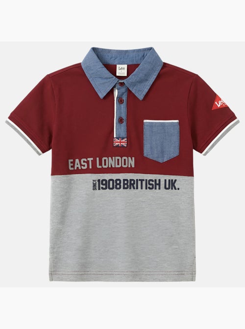 Lee Cooper - Polo garçon manches courtes - Kiabi