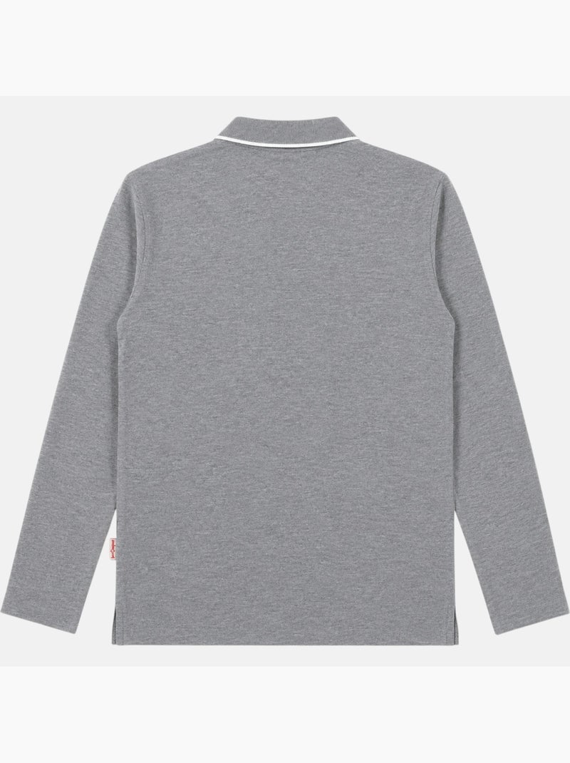Lee Cooper - Polo homme à manches courtes Gris - Kiabi