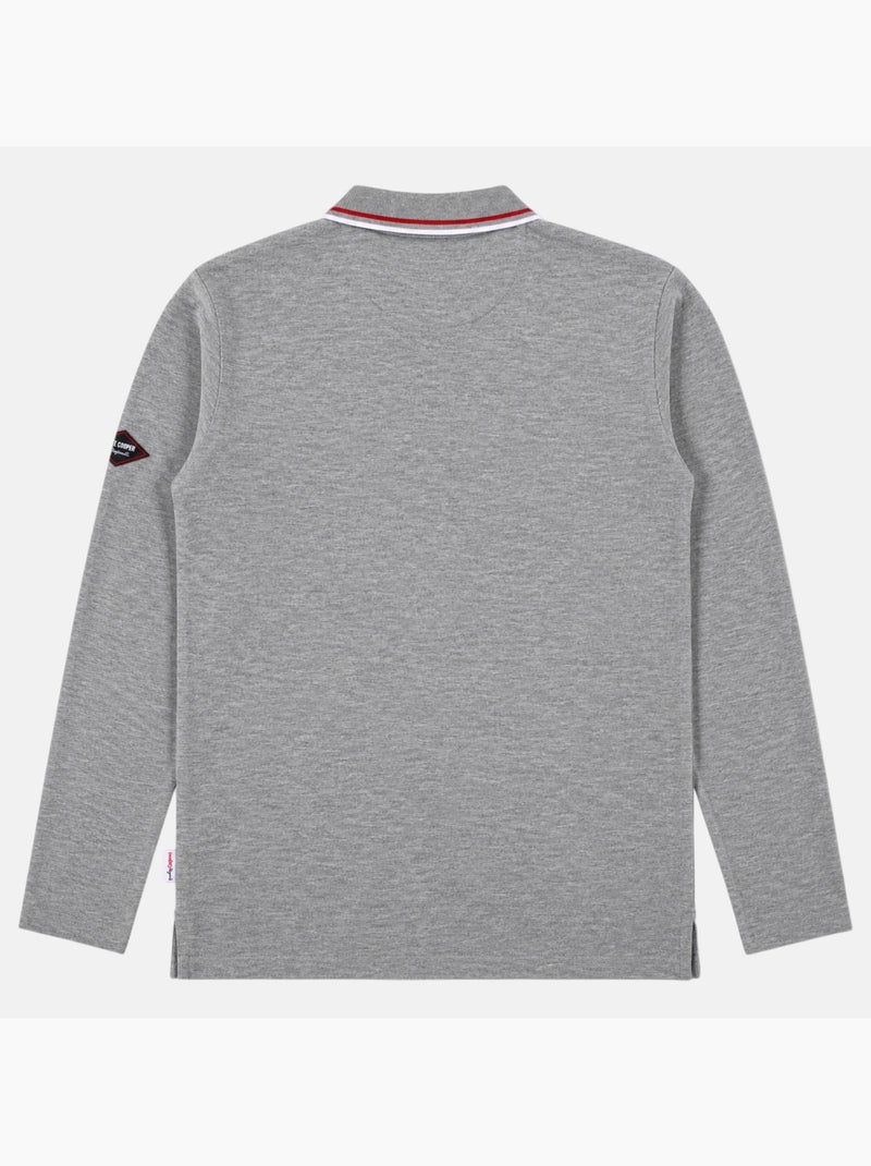 Lee Cooper - Polo homme à manches courtes Gris - Kiabi