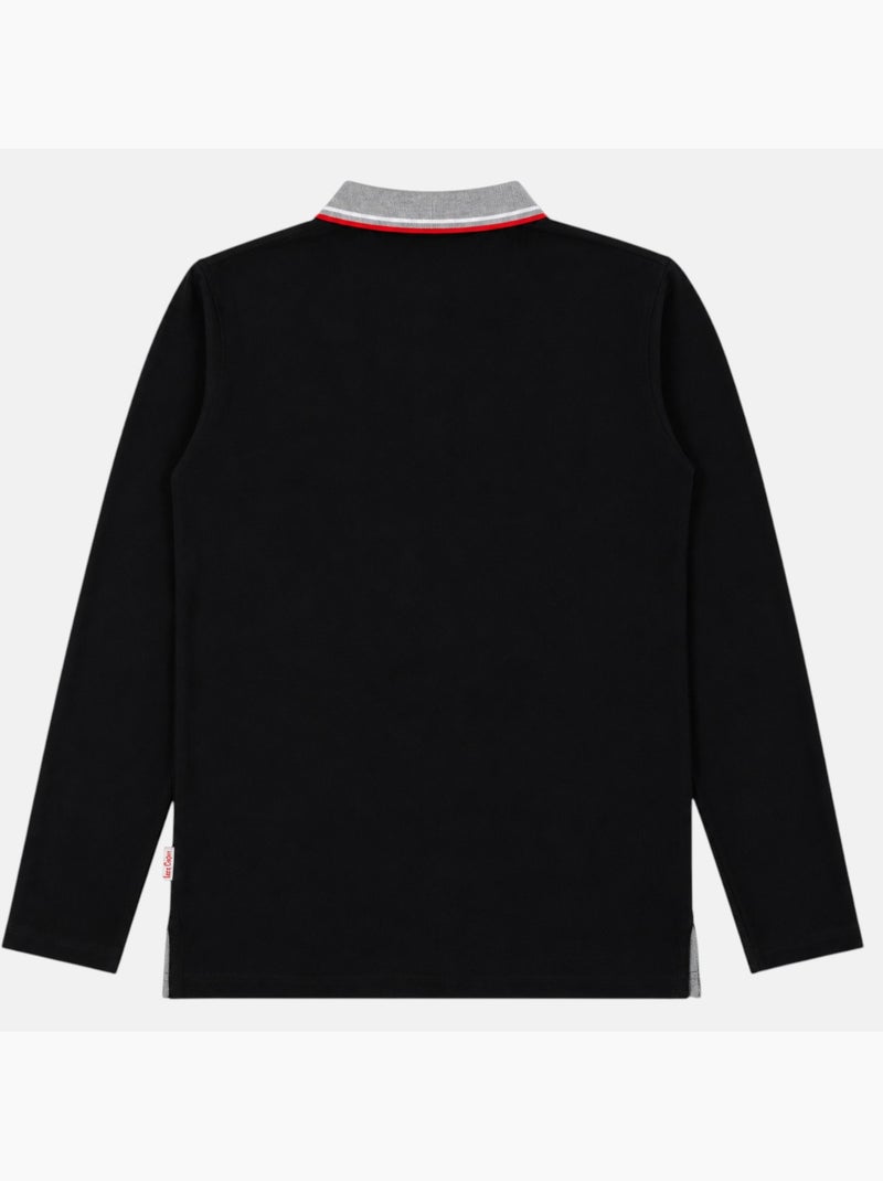 Lee Cooper - Polo homme à manches courtes Noir - Kiabi