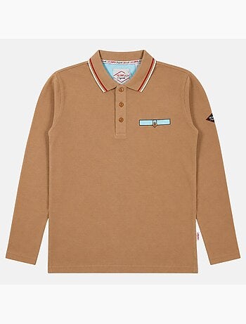 Lee cooper - polo homme à manches longues