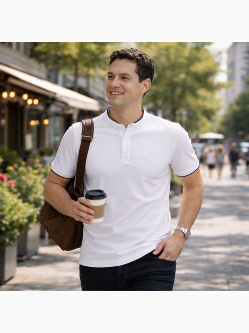 Lee Cooper - Polo homme manches courtes - Kiabi