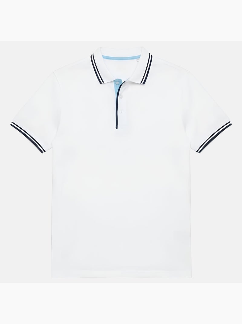 Lee Cooper - Polo homme manches courtes Blanc - Kiabi
