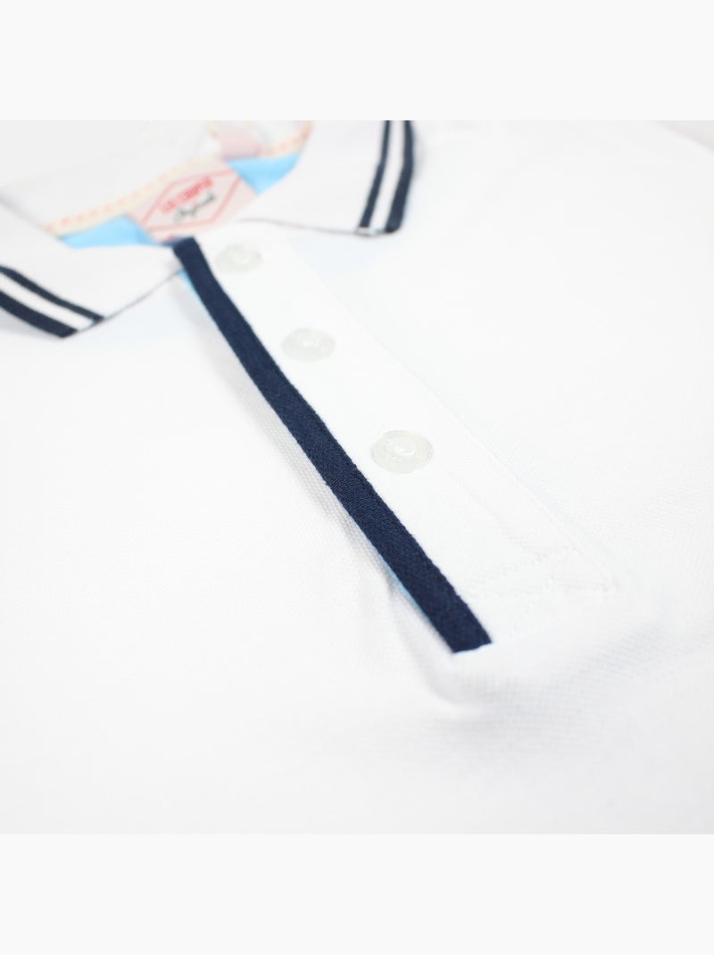Lee Cooper - Polo homme manches courtes Blanc - Kiabi