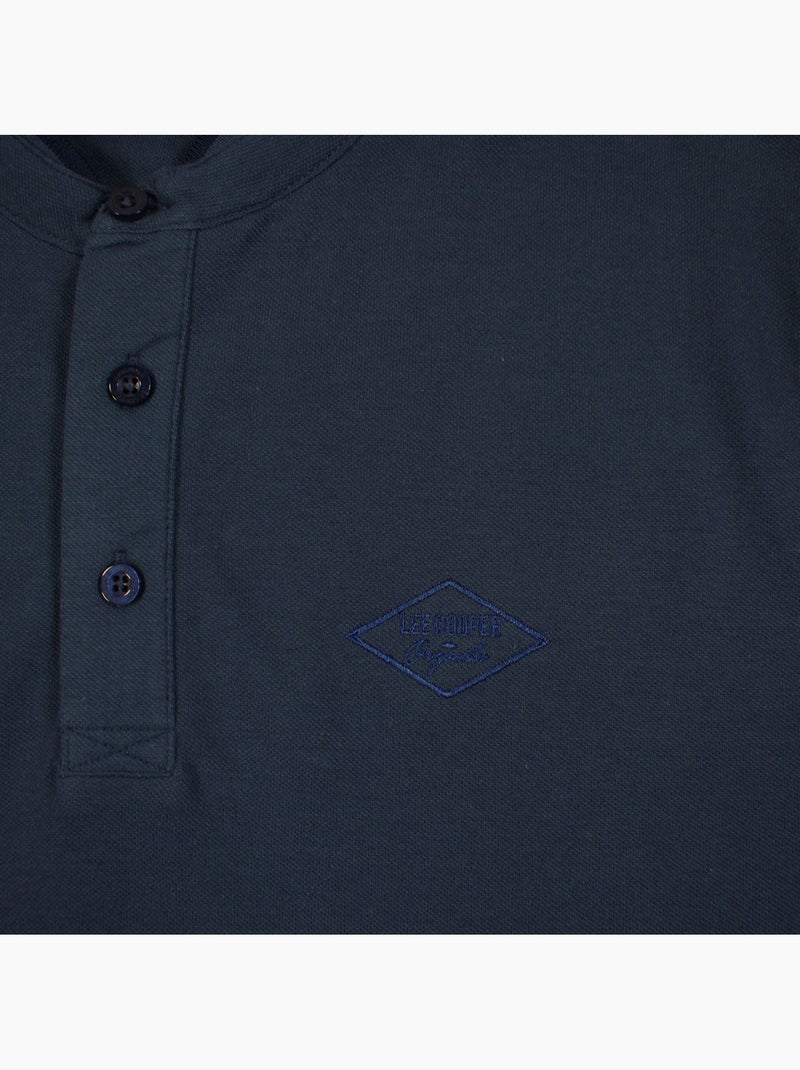Lee Cooper - Polo homme manches courtes Bleu marine - Kiabi
