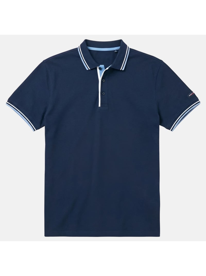 Lee Cooper - Polo homme manches courtes Bleu marine - Kiabi